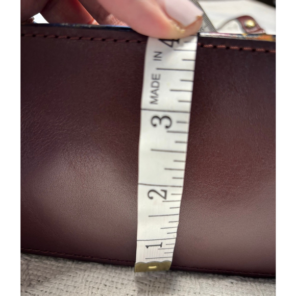 NWT Patricia Nash Kent Countryside Alessandro Genuine Leather/Faux Suede Tote - Picture 8 of 16